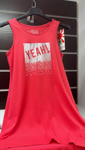 Vestido niña Losan coral con lentejuelas Yeah — fotografía del producto