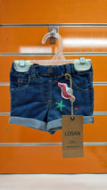 Short bebé Losan vaquero caballito de mar Under the Sea — fotografía del producto
