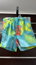 Bañador bermuda niño hojas tropicales — fotografía del producto