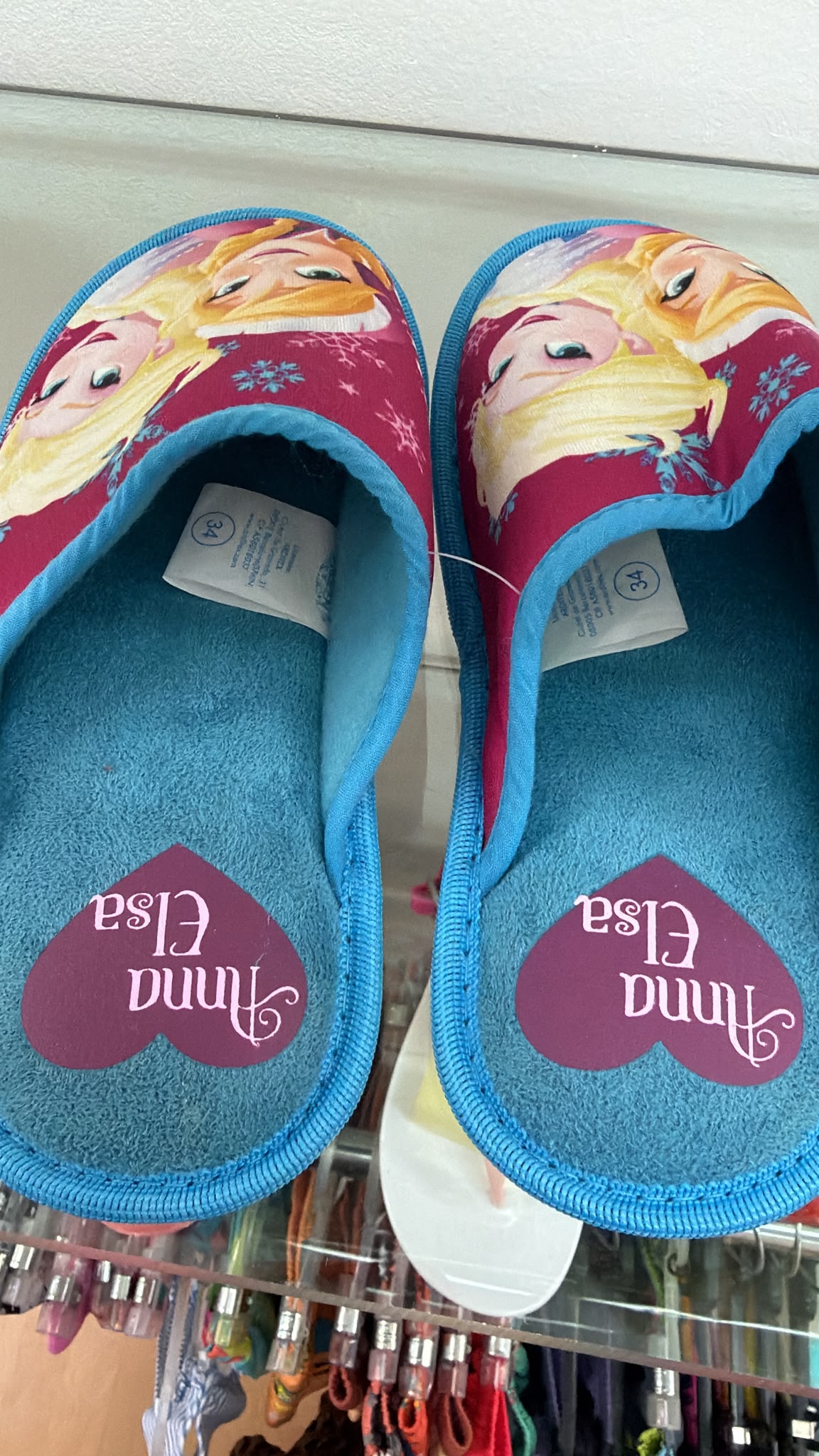 Zapatillas de casa Frozen — fotografía del producto