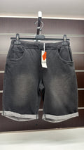 Bermuda niño Losan gris denim con vuelta — fotografía del producto