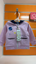 Sudadera bebé Tuc Tuc rosa con capucha Galaxy Friends — fotografía del producto