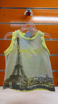 Conjunto bebé Losan París lima y amarillo — fotografía del producto