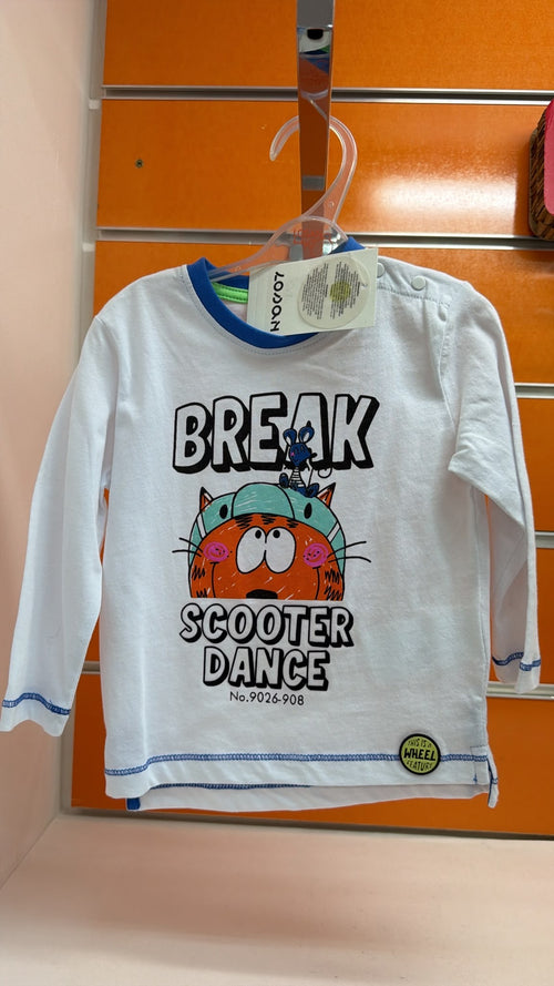 Camiseta bebé Losan Break Scooter — fotografía del producto