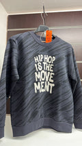 Sudadera juvenil gris Hip Hop — fotografía del producto