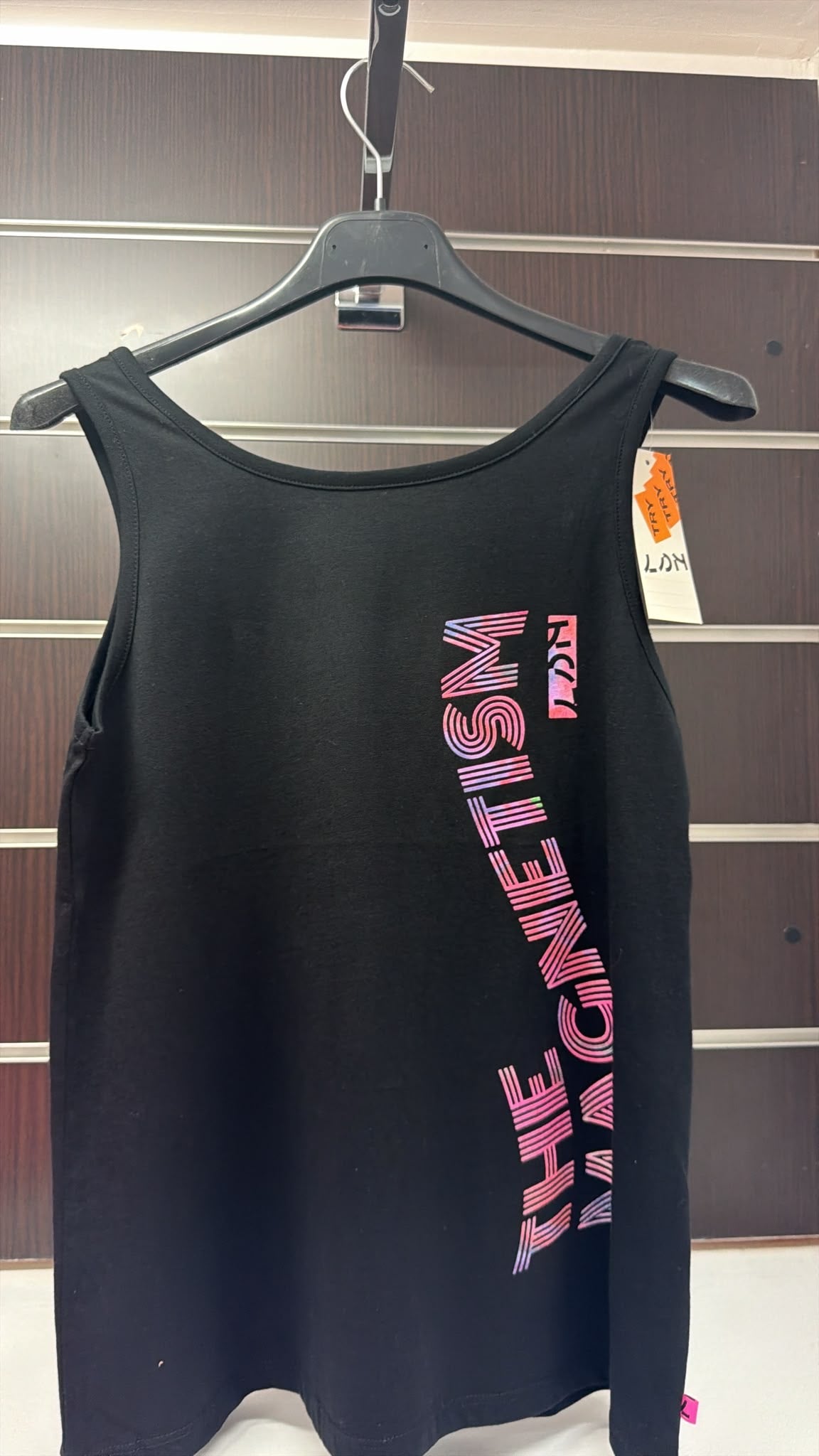 Camiseta juvenil KCT negra Digital Waves — fotografía del producto