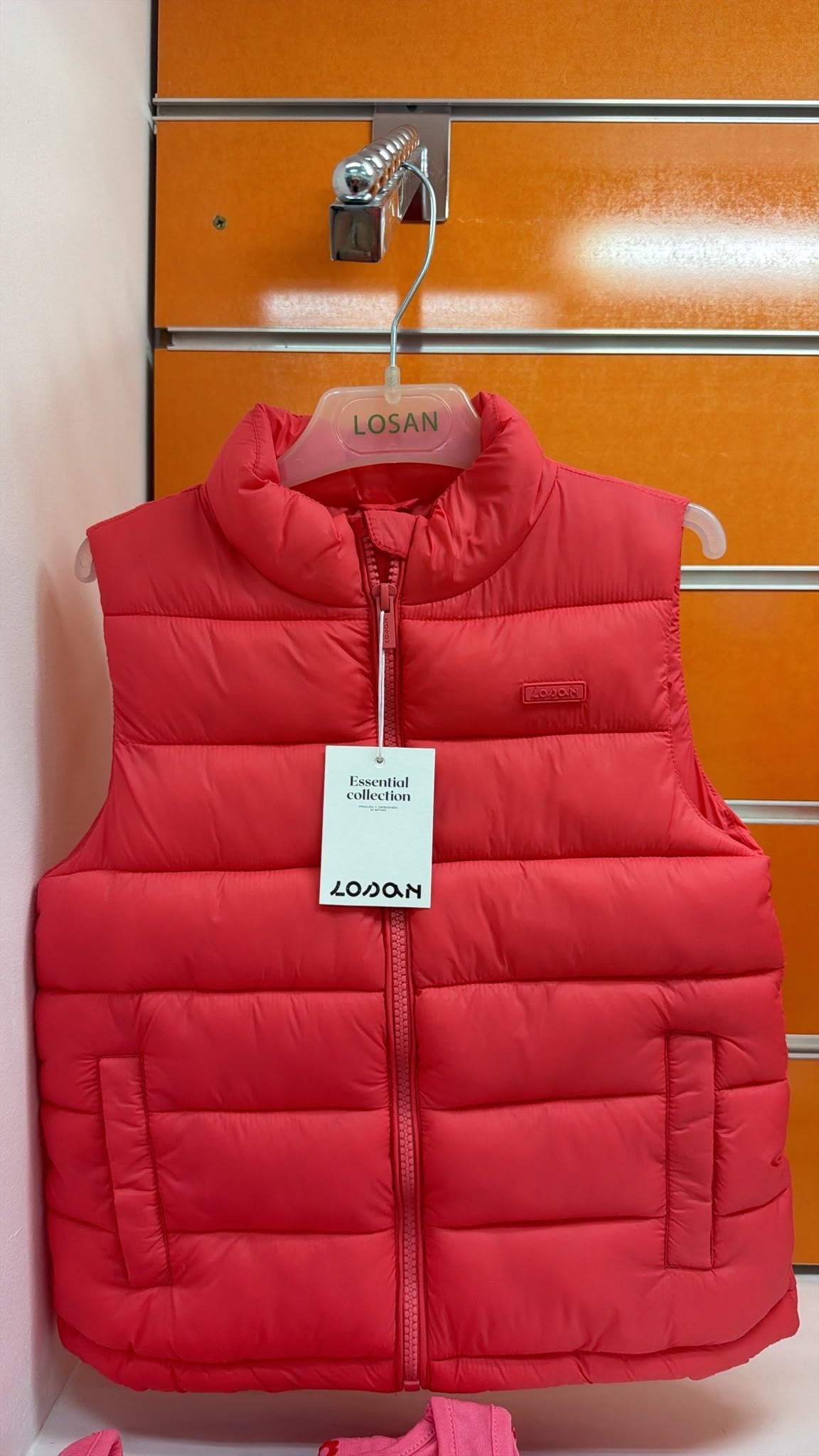 Chaleco acolchado niña Losan Basic Line — fotografía del producto