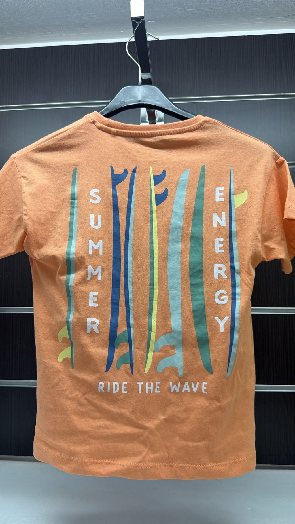 Camiseta niño Losan naranja South Beach Surf — fotografía del producto