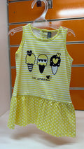 Vestido bebé niña Losan con helados — fotografía del producto