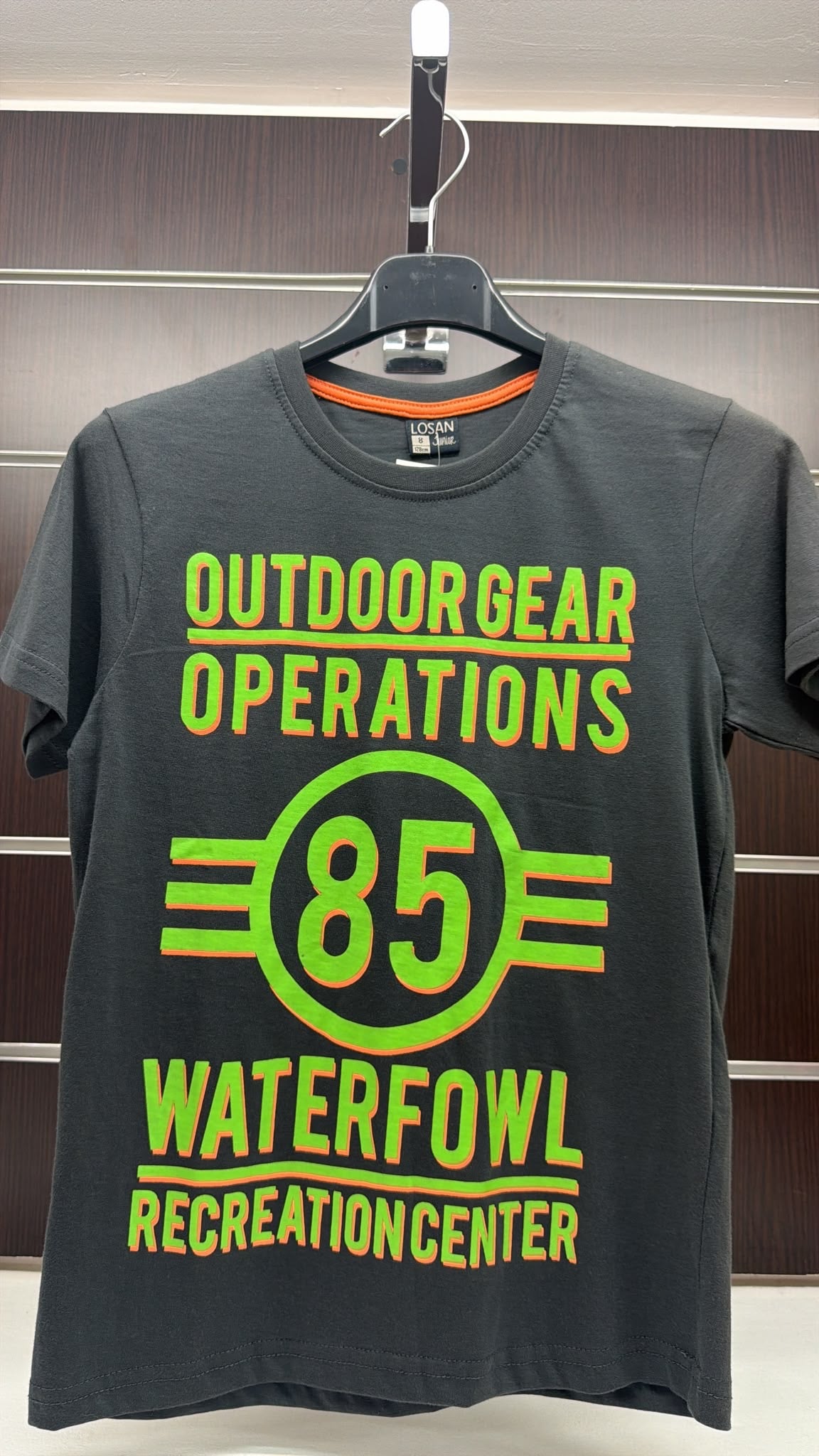 Camiseta niño Losan gris Outdoor Gear 85 — fotografía del producto