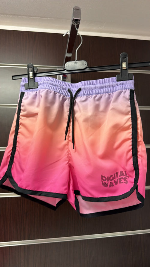 Bañador bermuda niño surf turquesa — fotografía del producto