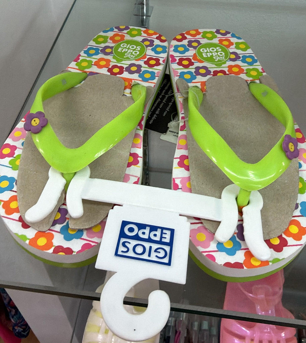 Chanclas infantiles Gioseppo – Flores multicolor — fotografía del producto