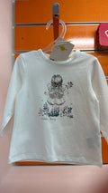 Camiseta bebé Losan Little Fairy blanca — fotografía del producto