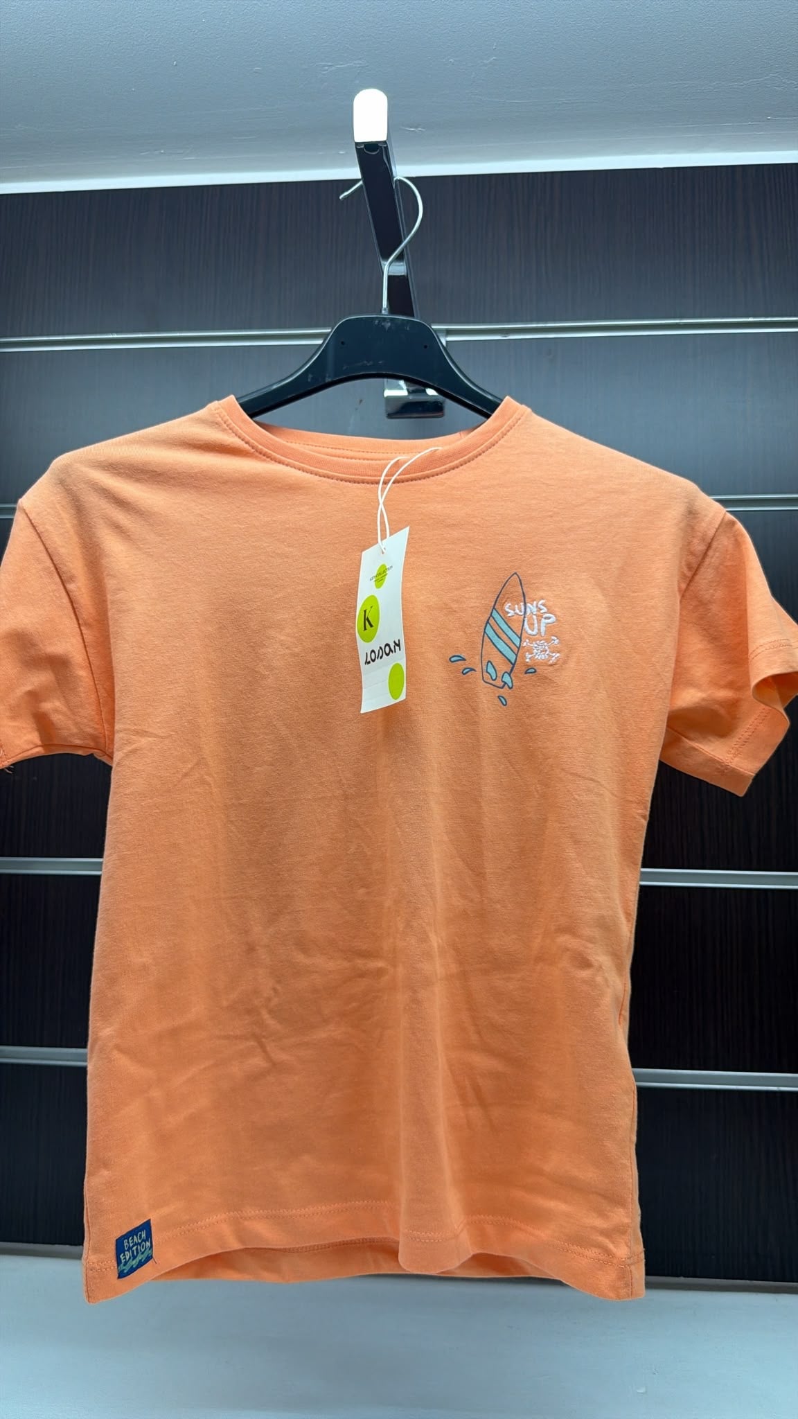 Camiseta niño Losan naranja South Beach Surf — fotografía del producto