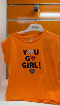 Camiseta niña Losan naranja You Go Girl — fotografía del producto