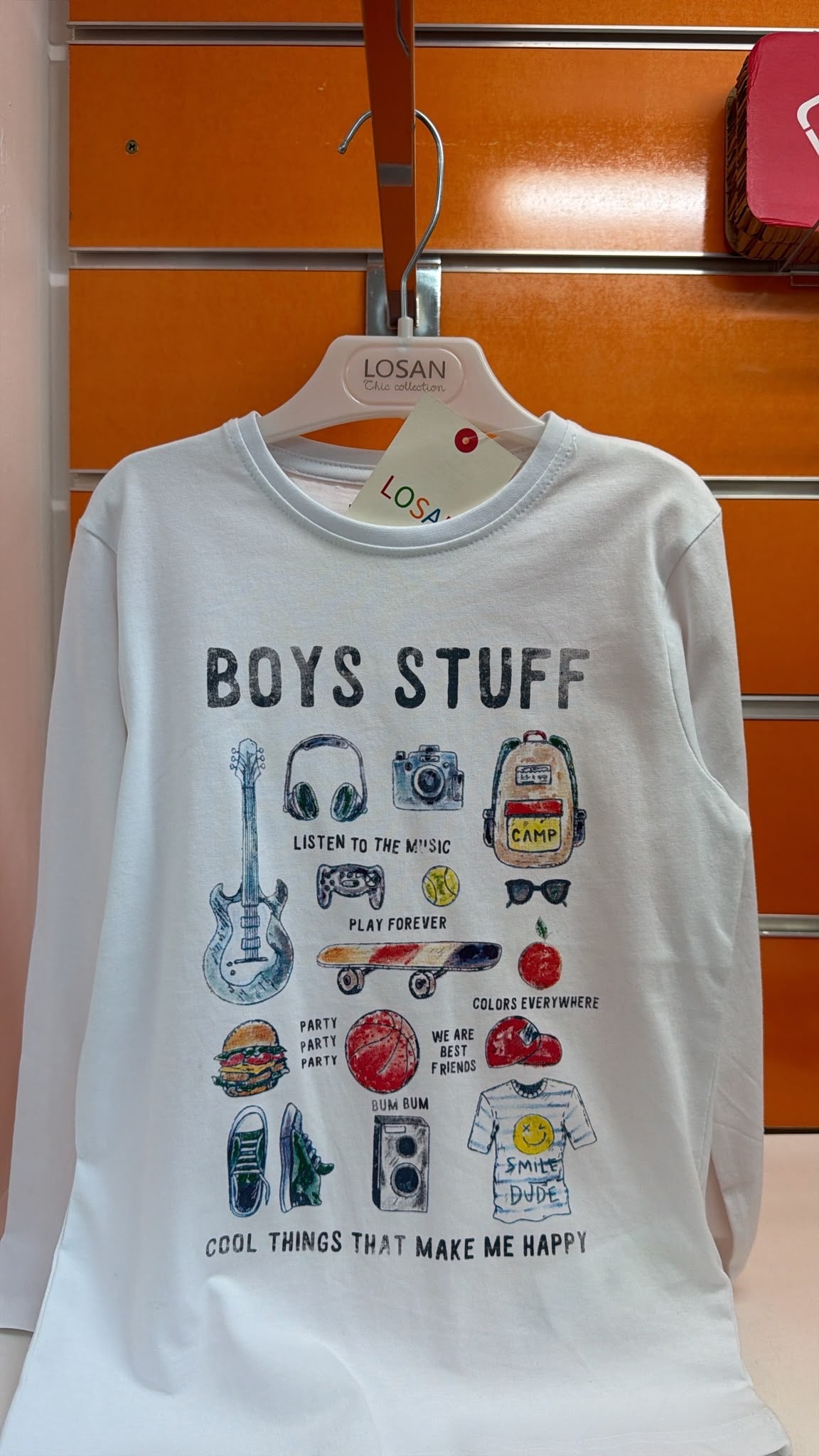 Camiseta niño Losan Boys Stuff — fotografía del producto
