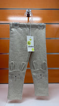 Leggings niña Losan beige con conejito — fotografía del producto