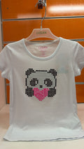 Camiseta niña Losan con animal de mosaico — fotografía del producto