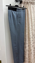 Leggings efecto piel gris azulado — fotografía del producto