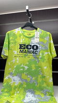 Camiseta juvenil Losan verde tie-dye Eco Maniac — fotografía del producto