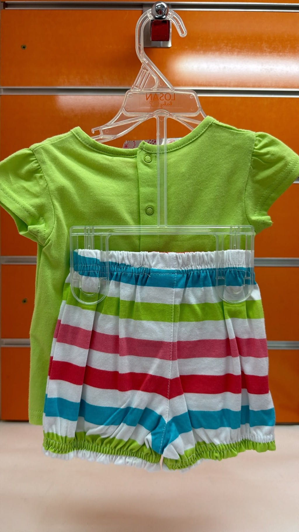 Conjunto bebé Losan verde Funny Summer Colors — fotografía del producto