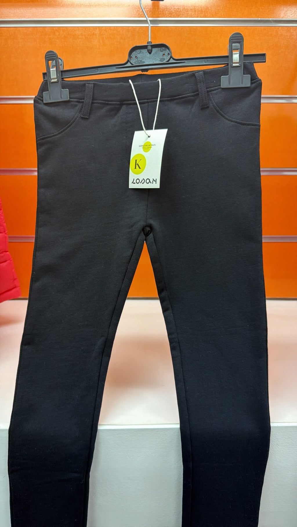 Leggings largos básicos para niña — fotografía del producto