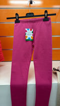 Leggings básicos niña Losan rosa fucsia — fotografía del producto
