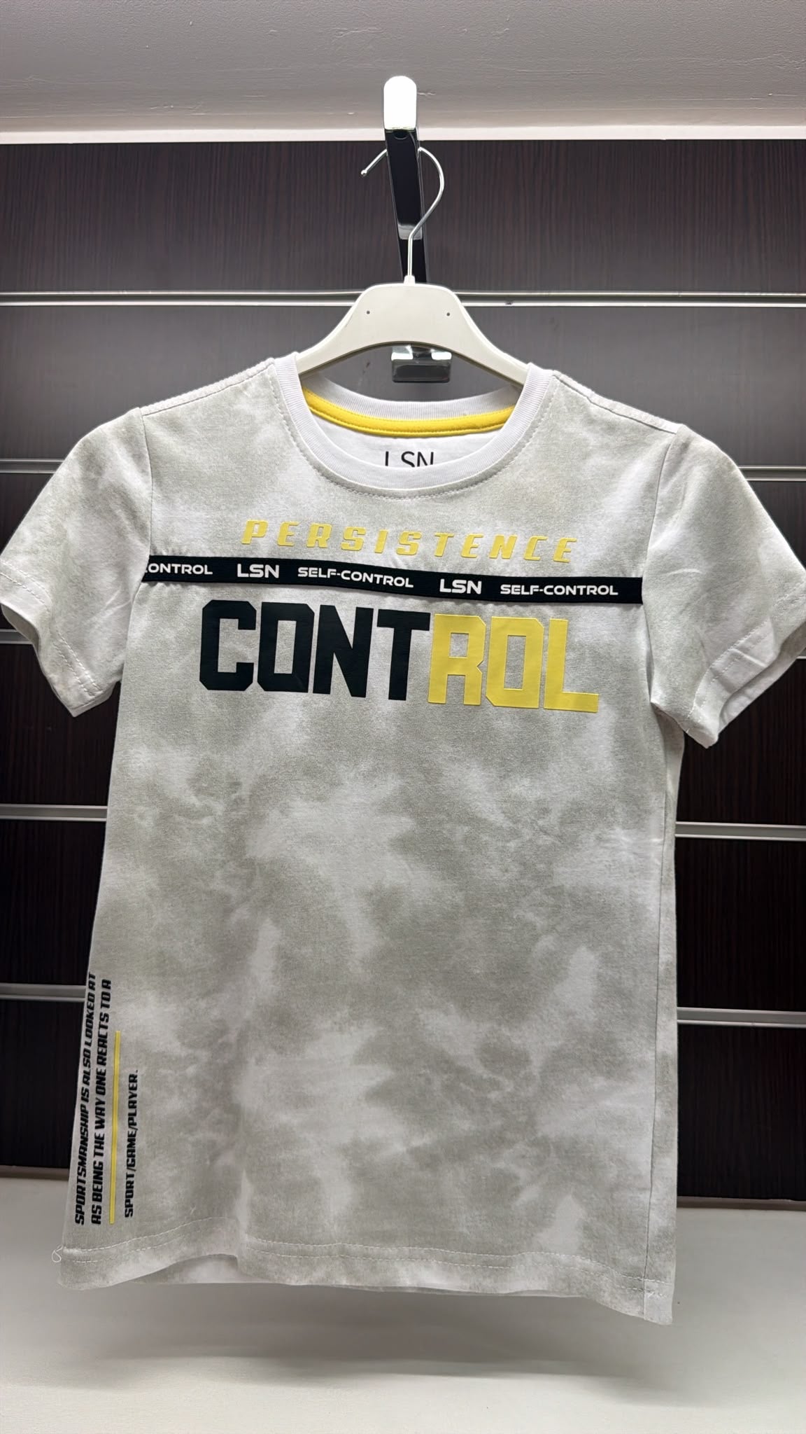 Camiseta niño Losan gris Control — fotografía del producto