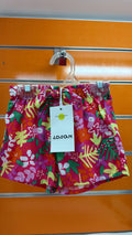 Short bebé niña Losan tropical coral — fotografía del producto