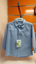 Camisa niño Losan celeste manga larga — fotografía del producto