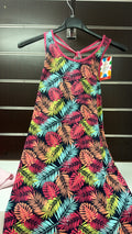 Vestido niña Losan tropical multicolor — fotografía del producto