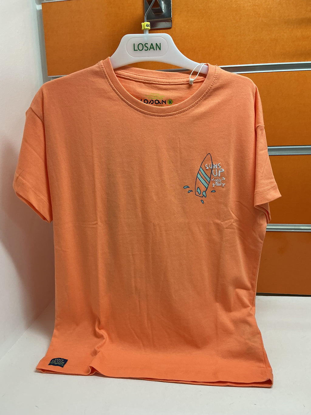 Camiseta infantil Losan naranja “Summer Energy” — fotografía del producto