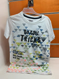 Conjunto infantil Losan camiseta skate y bermuda azul — fotografía del producto