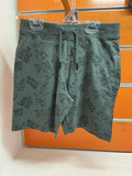 Bermuda infantil Losan verde estampado dinos — fotografía del producto