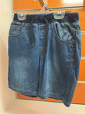Bermuda infantil Losan denim con cintura elástica — fotografía del producto