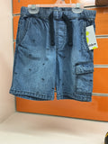 Bermuda infantil Losan denim palmeras con bolsillo cargo — fotografía del producto