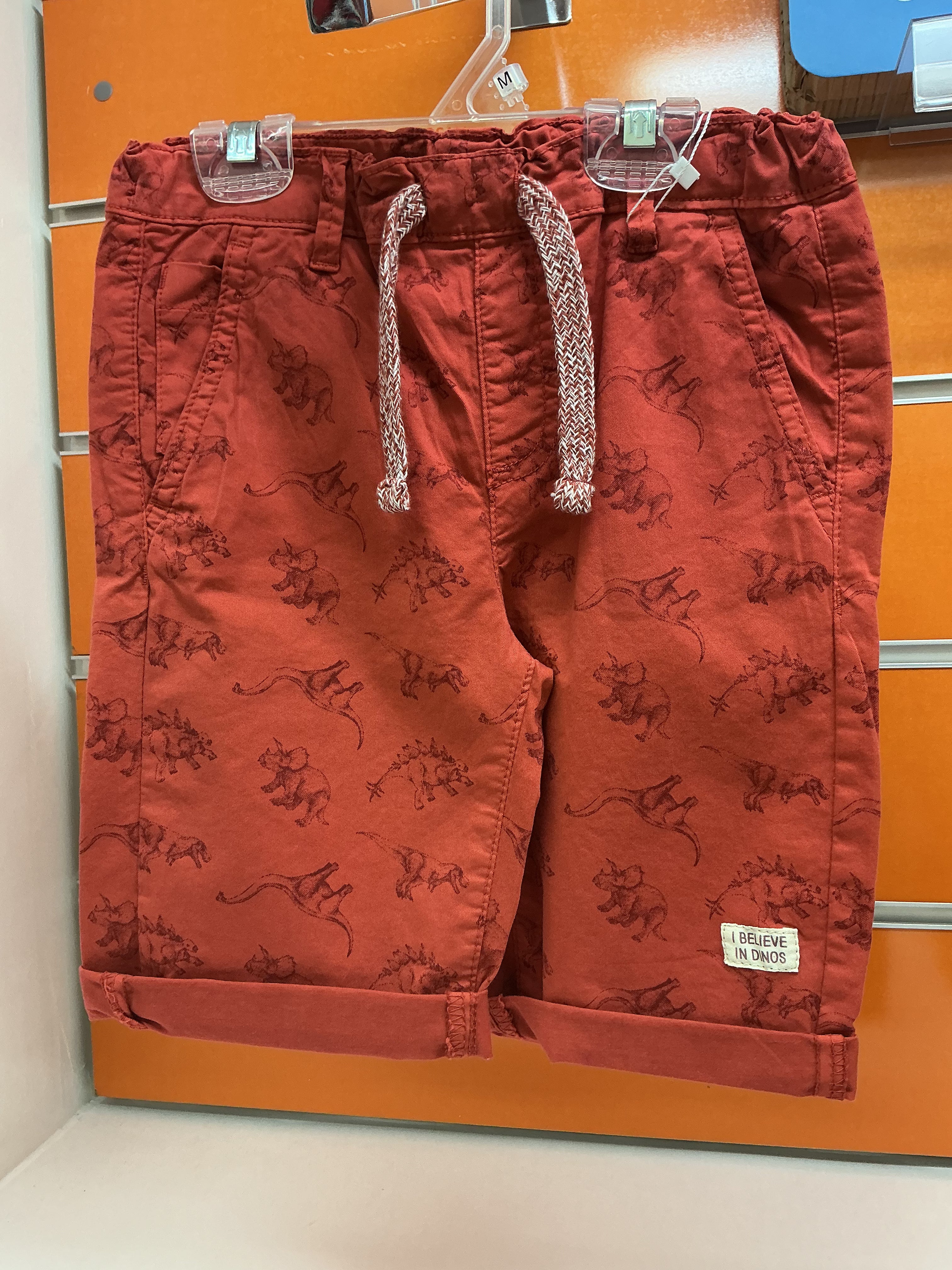Bermuda infantil Losan teja estampado dinosaurios — fotografía del producto