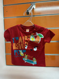Camiseta bebé Tuc Tuc roja Fruit Lover — fotografía del producto