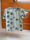 Camiseta bebé Losan leones safari blanca — fotografía del producto