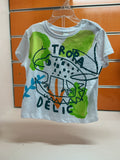 Conjunto bebé Tuc Tuc tropical blanco y azul — fotografía del producto
