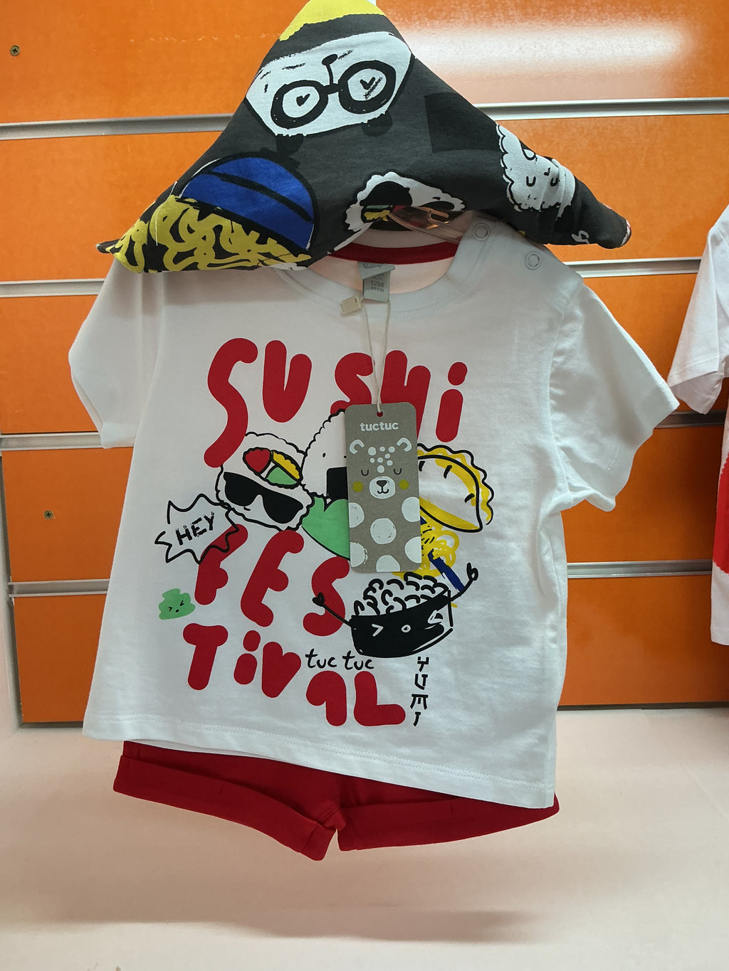 Conjunto bebé Tuc Tuc Sushi Festival — fotografía del producto