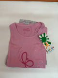 Pijama niña Losan mariposa rosa — fotografía del producto