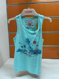 Camiseta niña Losan tirantes turquesa playa — fotografía del producto