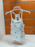 Camiseta niña Losan tirantes blanca flamencos — fotografía del producto
