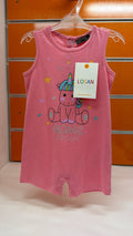 Pelele bebé niña Losan rosa unicornio Magic Dream — fotografía del producto