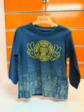 Camiseta niño Losan azul noche World School Games SSB 85, talla 2 años