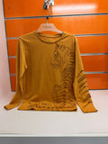 Camiseta niño Losan mostaza con tigre talla 7 años