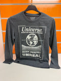 Camiseta niño Losan Universe gris, talla 8 años