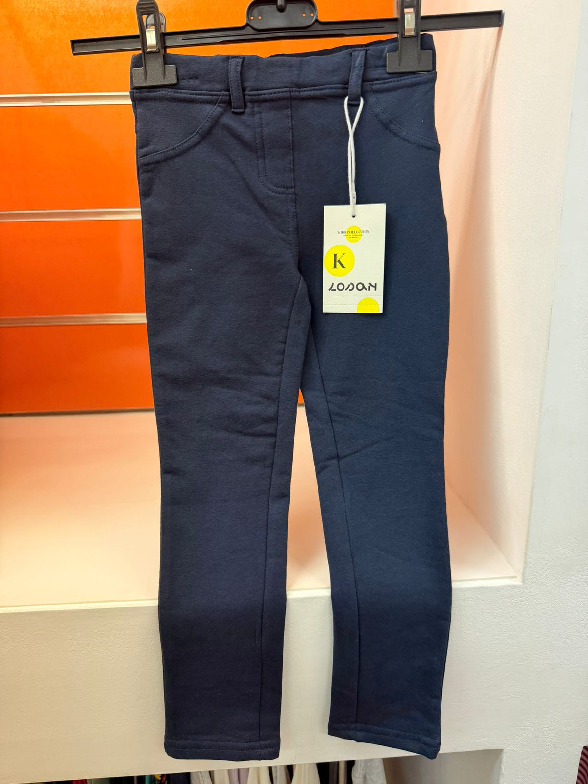Legging niña Losan azul marino claro, talla 4 años