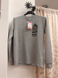 Jersey Losan gris con bordado Peak North East talla 10